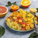 Salada Cítrica Uma Combinação De Sabores E Frescor