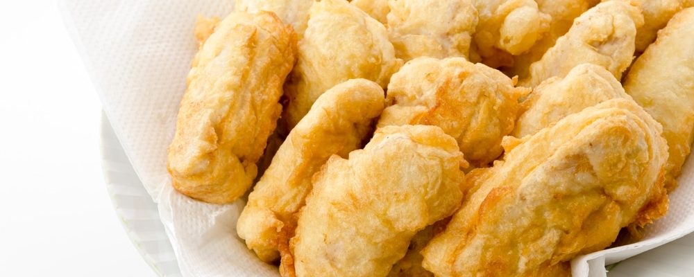 Tempura De Peixe Ao Estilo De Okinawa: Uma Fusão De Crocância E Sabor Do Mar