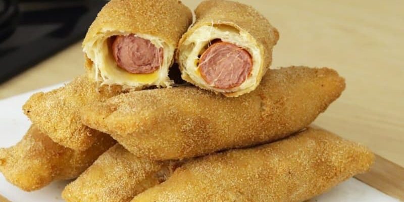Massa Para Salgados Fritos Com Apenas 2 Ingredientes Petisco Feliz
