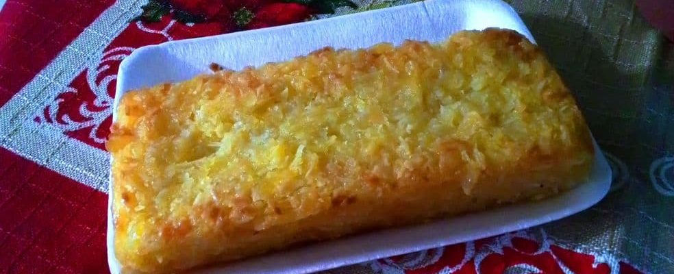 Bolo Caçarola Com Frutas Saboroso E Saudável