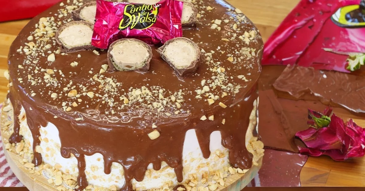 Bolo Sonho de Valsa Super Delicioso