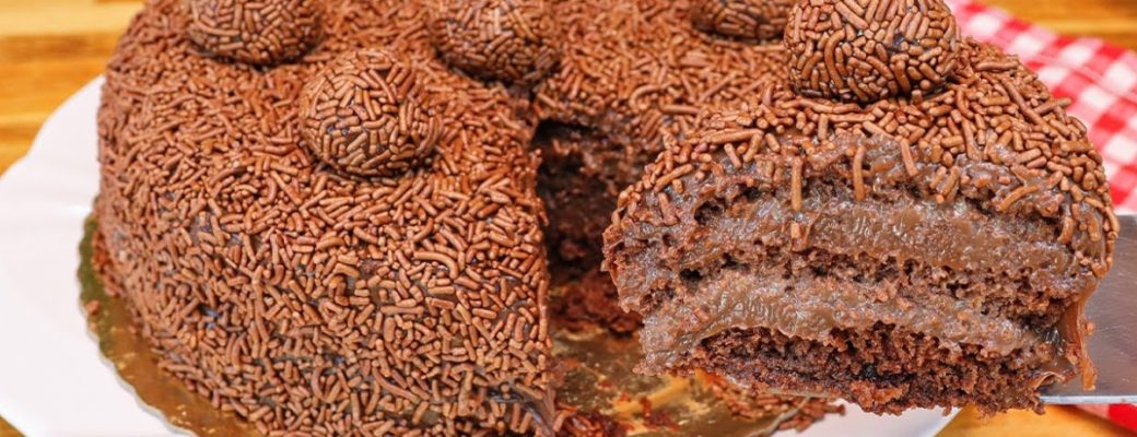 Bolo De Brigadeiro Gelado Perfeito Para Refrescar O Seu Dia