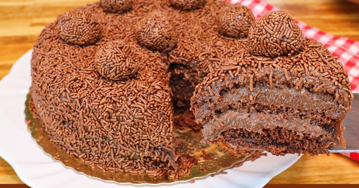 Bolo de Brigadeiro Gelado Perfeito para Refrescar o seu Dia