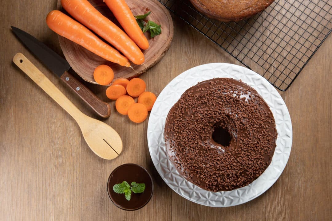 O Melhor Bolo de Cenoura para você fazer hoje!