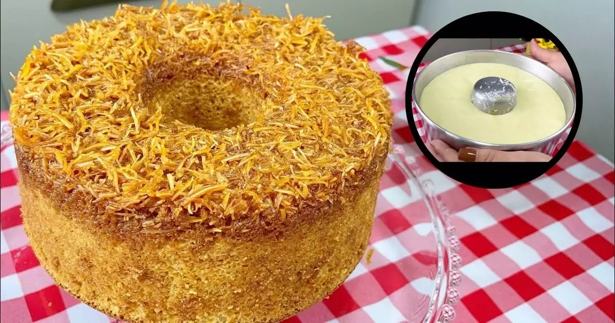 Bolo de Cocada Escandalosamente Belo e Delicioso