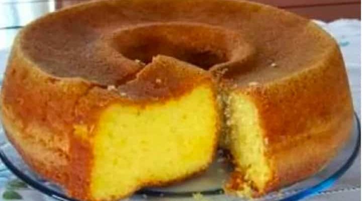 Bolo De Fubá Com Laranja Para Momentos Em Família