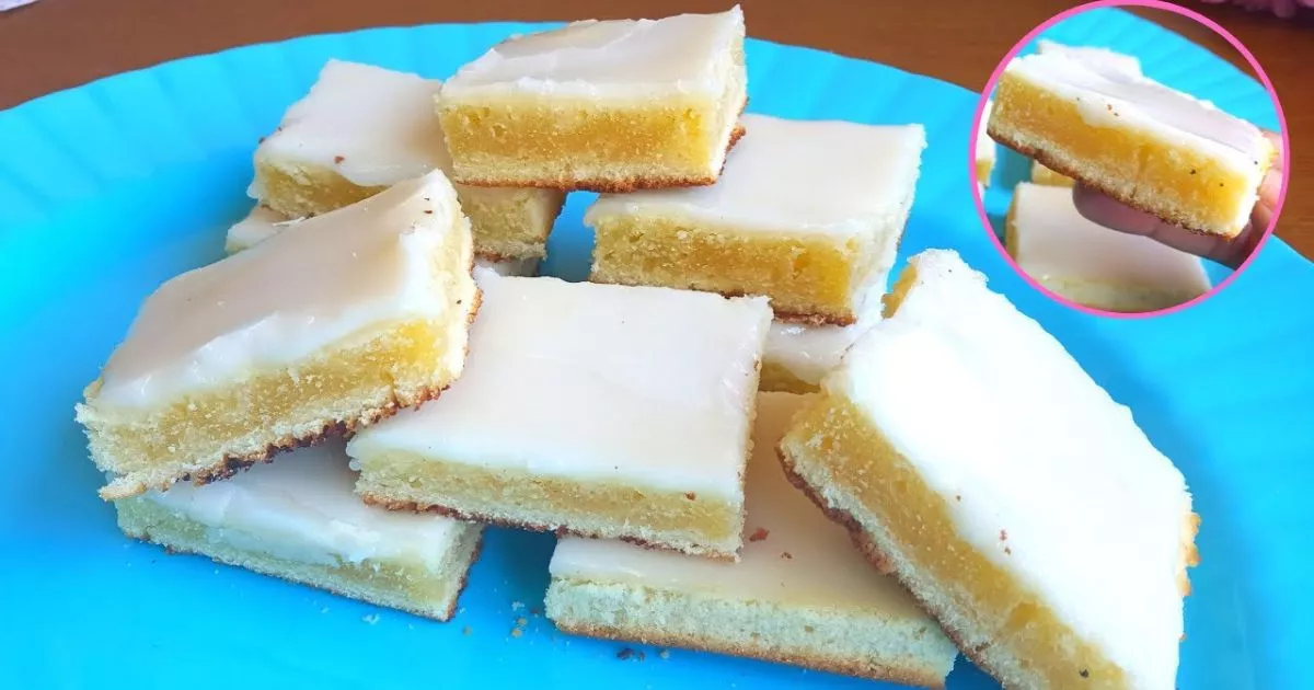 brownie de limão