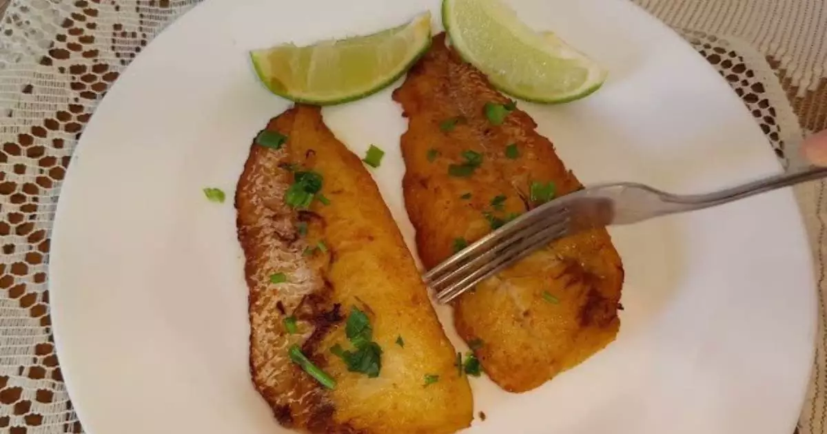 Filé de Peixe Grelhado de Frigideira
