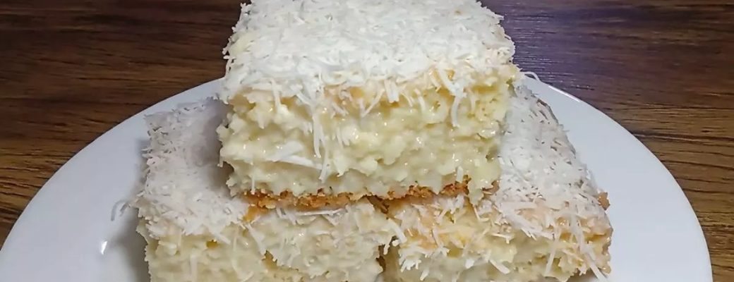 Bolo De Coco Gelado