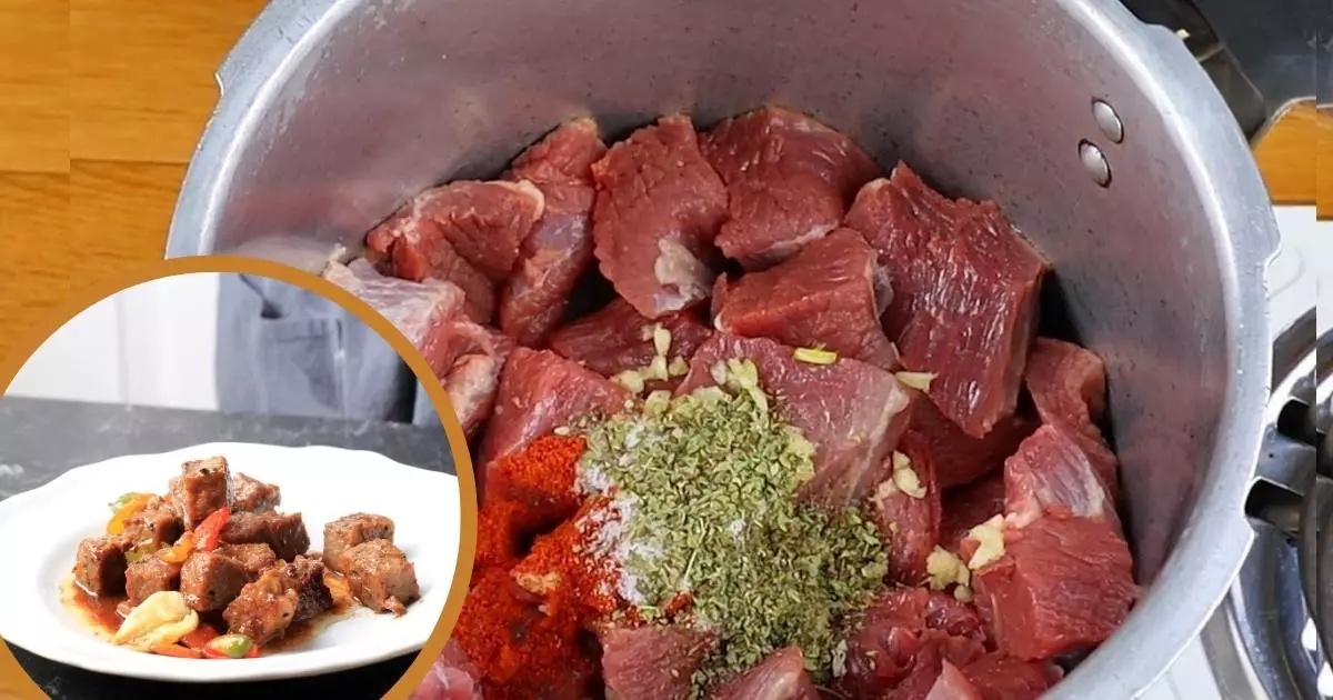 Peito Bovino: Nunca Mais Coloque Água na Panela de Pressão