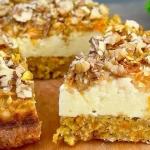 Bolo Fit Com Aveia, Cenoura E Maçã