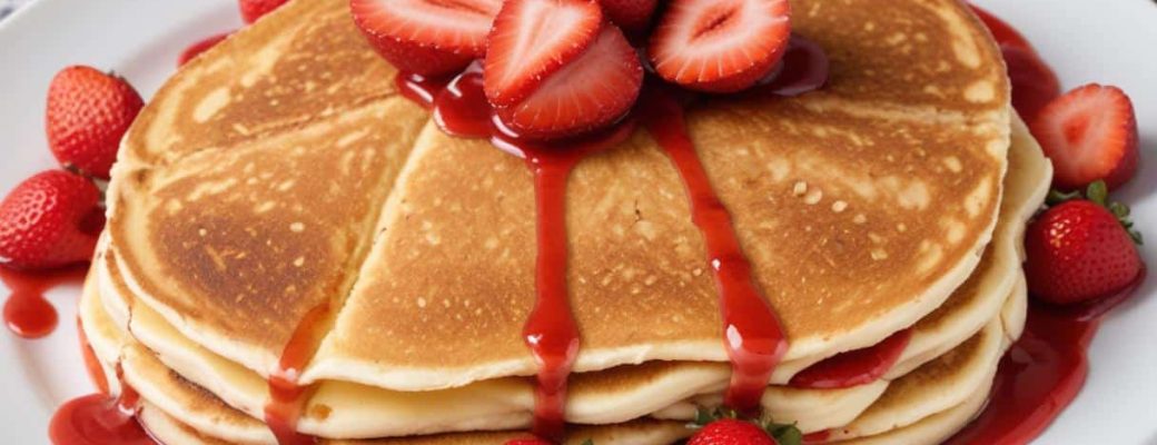 Panquecas Recheadas De Morango: Um Toque De Doçura Para Seus Momentos