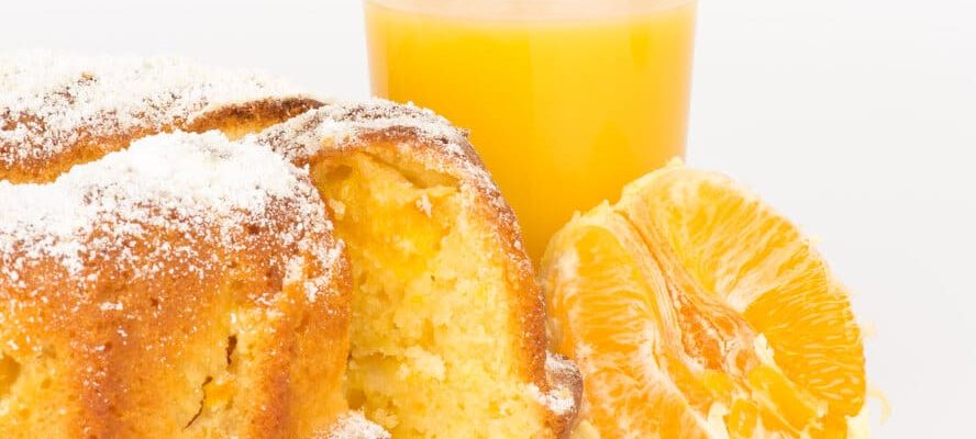 Bolo Gelado De Laranja é Realmente De Sabor Incrível
