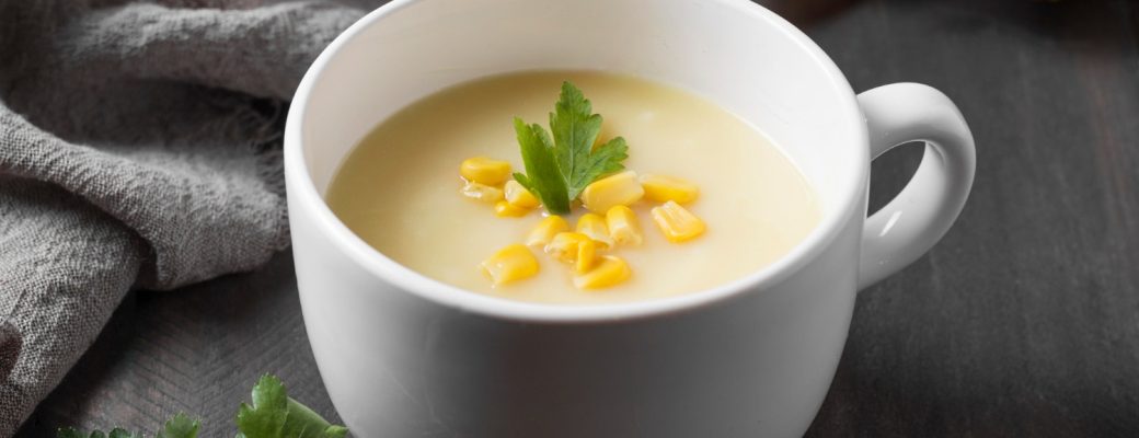 Creme De Milho Com Água