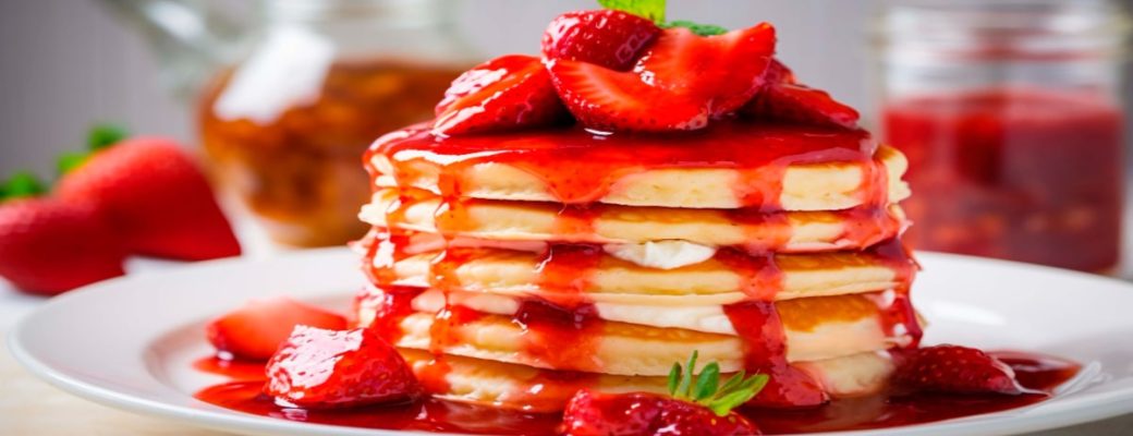 Panqueca Doce De Morango Para Encantar Seus Sentidos!