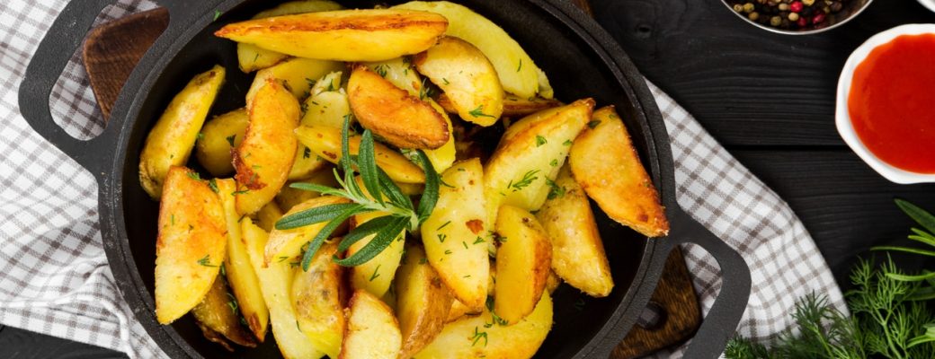 Batata Assada Com Alecrim Fresco: Uma Receita Que Aprendi Com Minha Avó