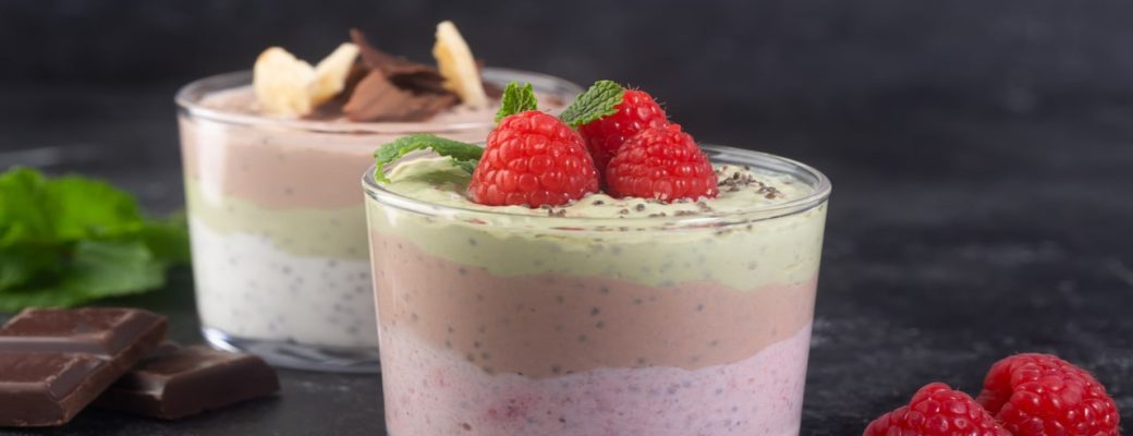Pudim De Sementes De Chia Com Três Sabores: Uma Receita Napolitana Irresistível