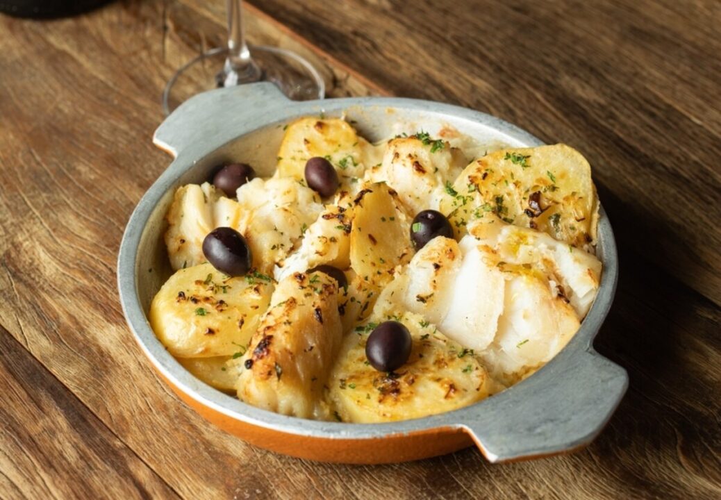Bacalhau com Batatas Gratinadas