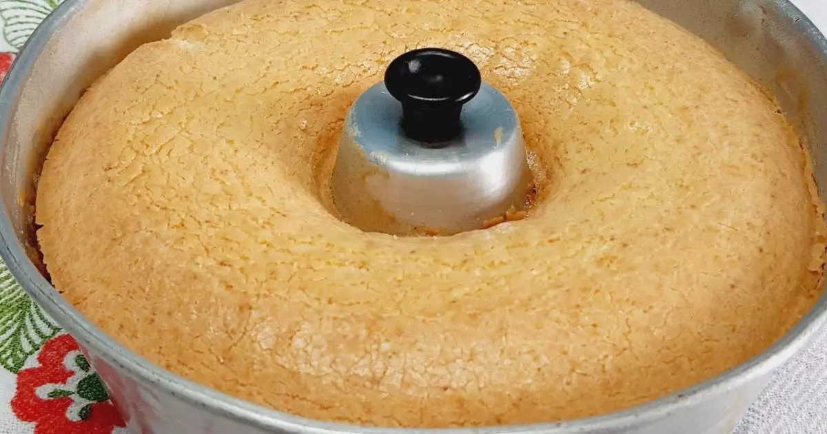 Bolo Rápido Sem Trigo e Sem Glúten