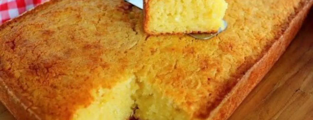Bolo De Aipim Com Coco Super Cremoso