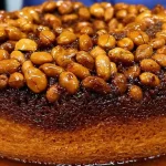 Bolo De Amendoim Invertido E Caramelizado Super Cremoso