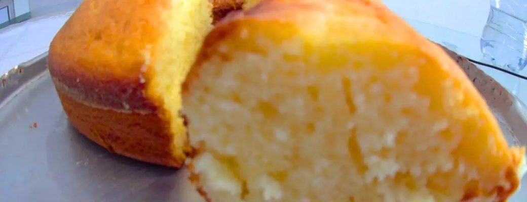 Bolo De Laranja Com Creme De Leite Super Fofinho