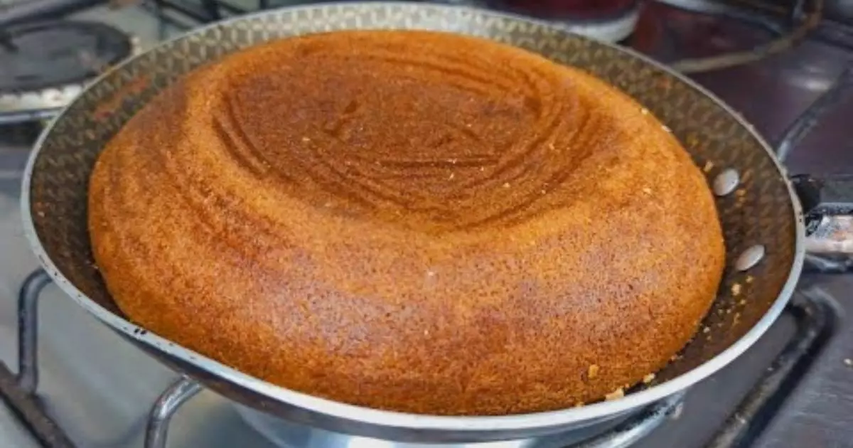 Bolo de Maisena de Frigideira Sem Trigo