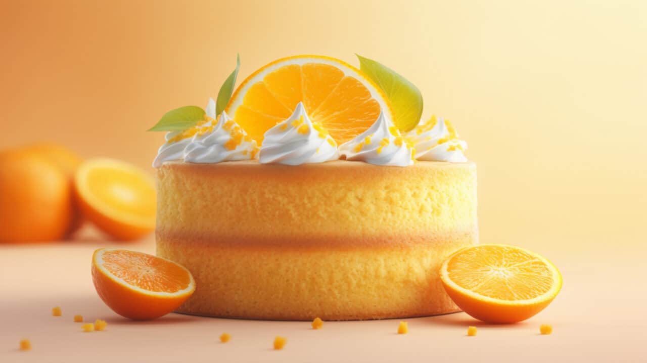 Bolo gelado de Laranja é Realmente de Sabor Incrível