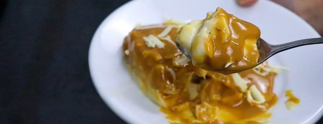 Sobremesa De Nozes Com Doce De Leite