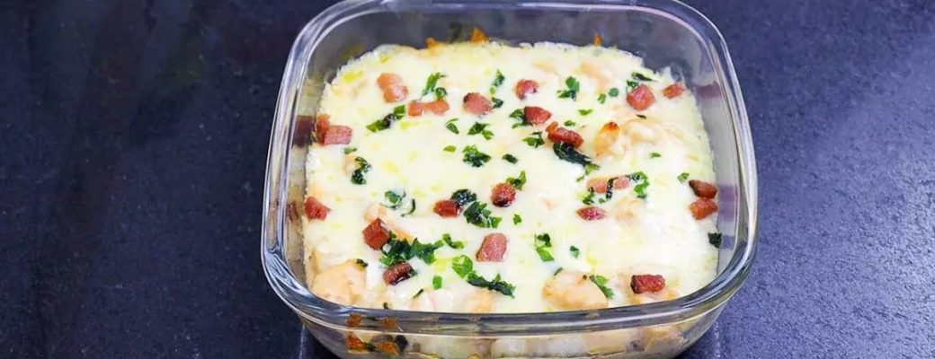 Frango Com Creme De Bacon