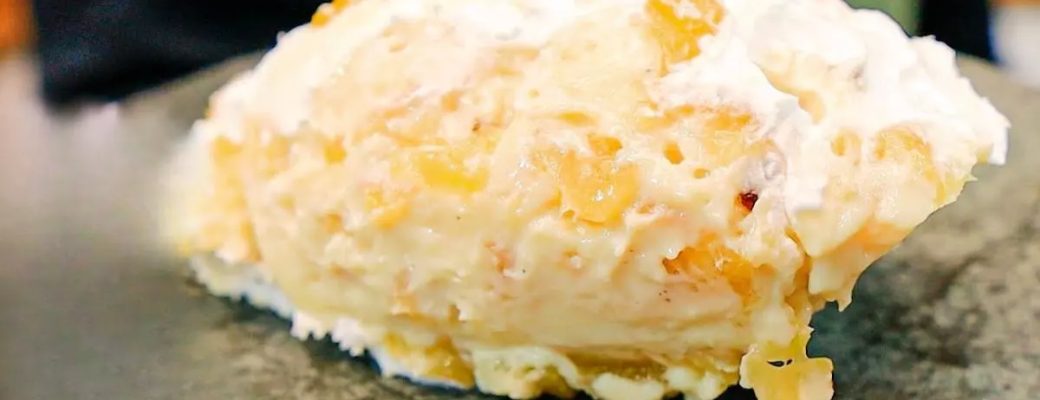 Gelado De Abacaxi Super Cremoso E Delicioso
