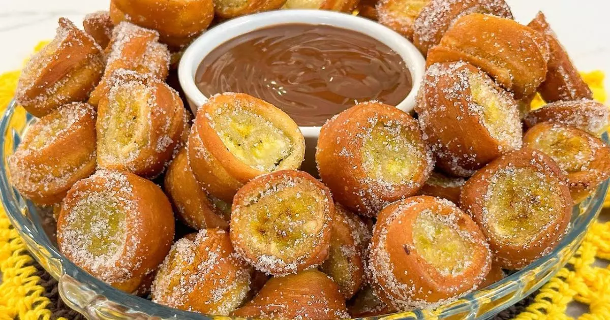 Lanchinho de Banana Super Fácil e Econômico