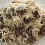 Risoto De Carne Com Gorgonzola