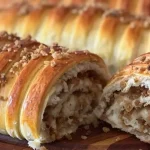 Pão De Torresmo Bem Recheado E Perfeito Para Lanche