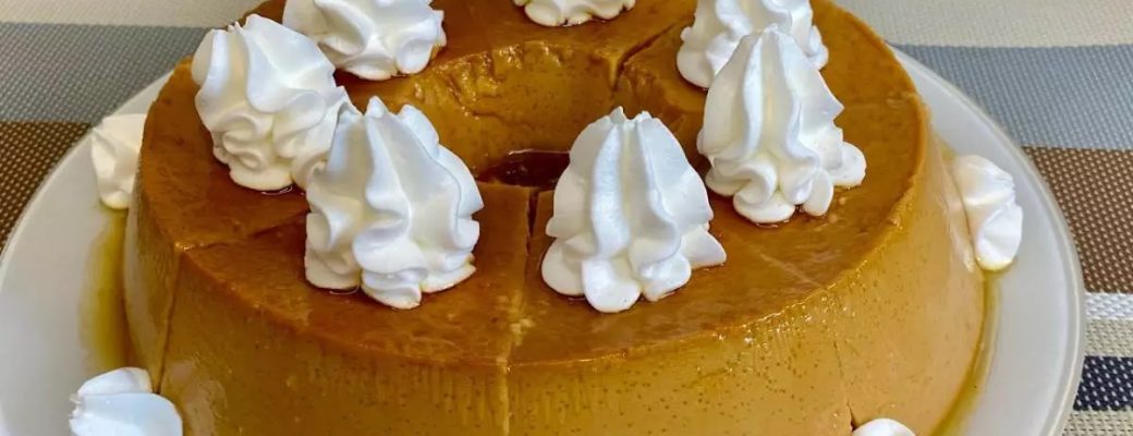 Pudim De Doce De Leite Com Banana