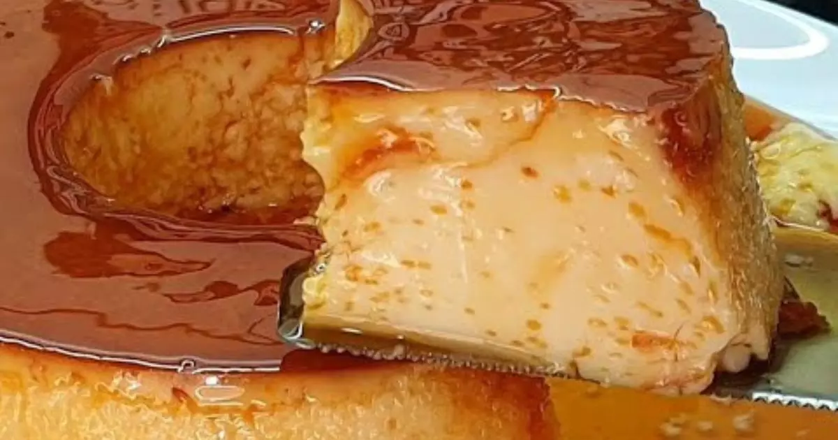 Pudim de Leite Condensado sem Forno