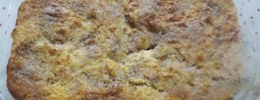 Torta Farofa De Banana Crocante Para Lanche Ou Sobremesa Irresistível