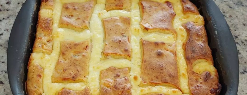 Torta De Queijo E Presunto Com Catupiry Super Rápido E Fácil