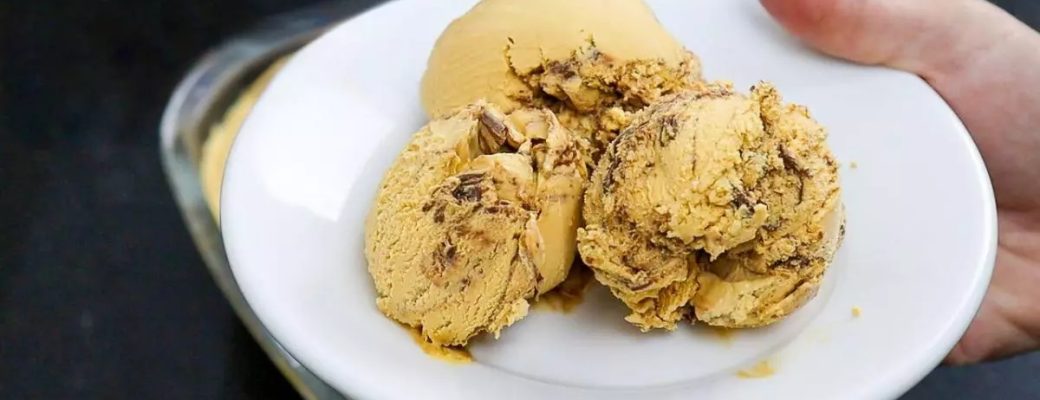 Sorvete De Doce De Leite