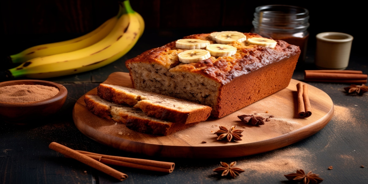 Bolo de Banana Caramelizada: Uma Explosão de Sabores em Cada Fatia!