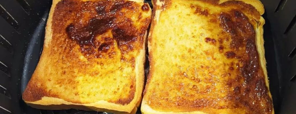 Pão Com Leite Condensado Na Airfryer