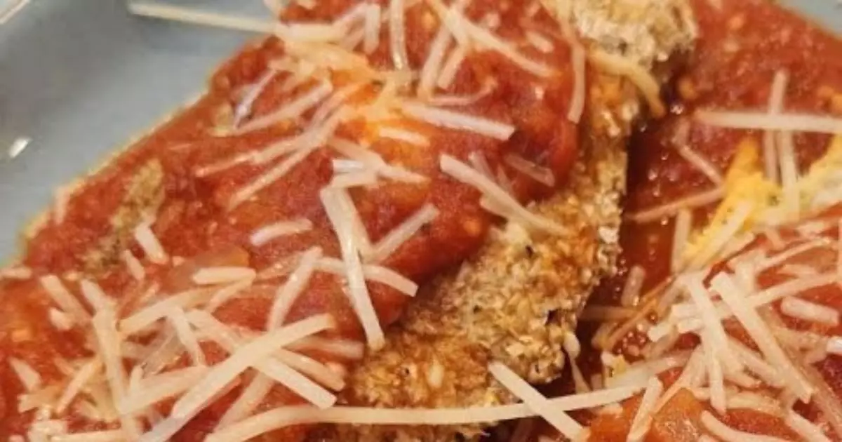 peito de frango empanado na aveia