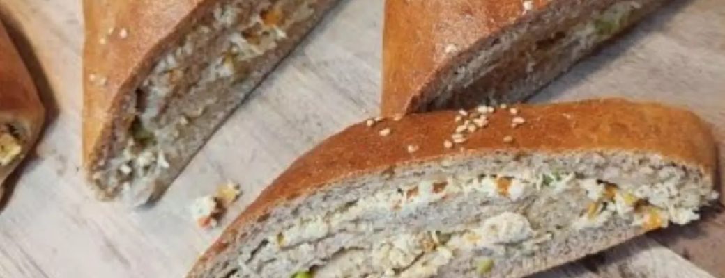 Pão De Batata Doce Recheado