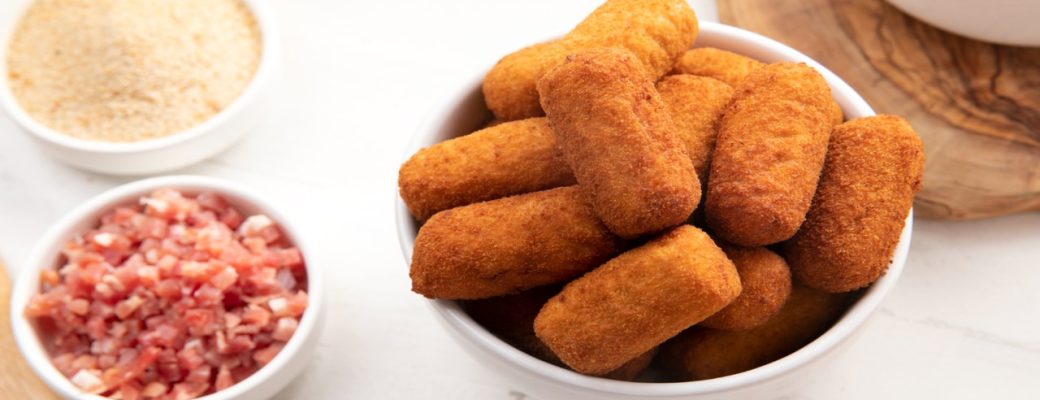 Croquetes Com Bacon E Espinafre Que Aprendi Com Minha Tia