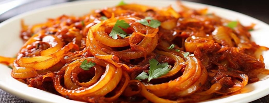 Cebolas Temperadas Indianas Que Aprendi Com Minha Tia: Uma Receita Deliciosa Para Momentos Felizes Em Família