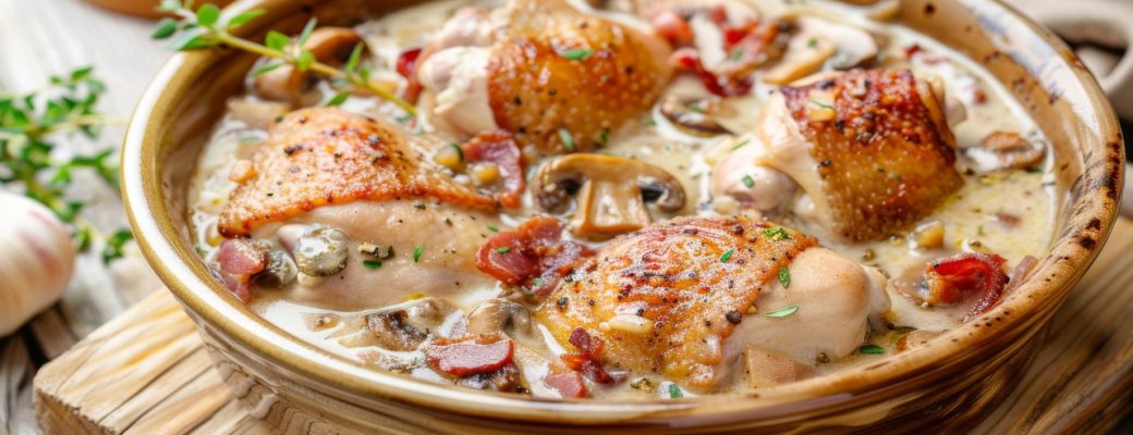 Frango Cremoso De Forno Que Aprendi Com Minha Mãe: Uma Receita Que Não Pode Faltar