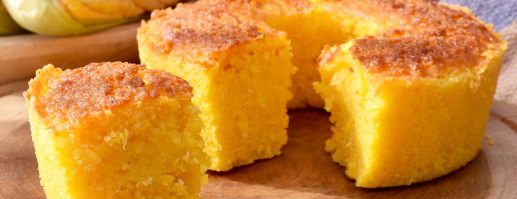 Descubra O Segredo Para O Bolo De Milho Com Leite De Coco Mais Fofinho!