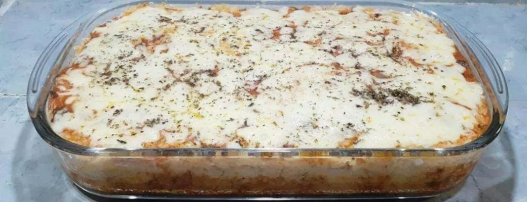 Arroz à Parmegiana