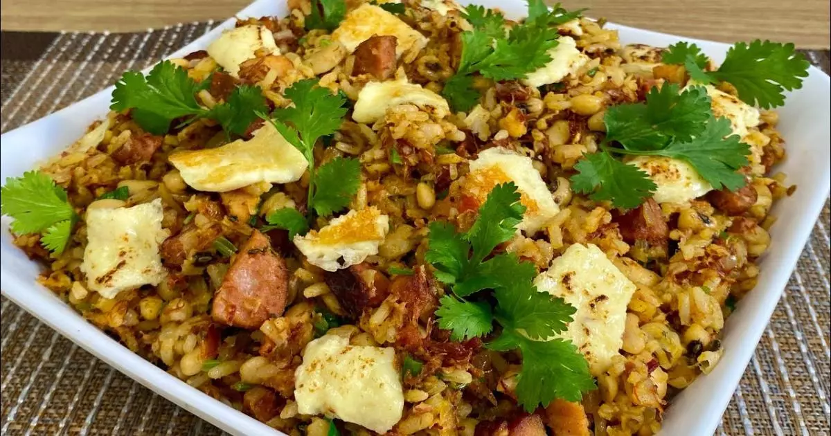 Baião de Dois Super Gostoso e Perfeito Para Você Fazer no Dia dos Pais
