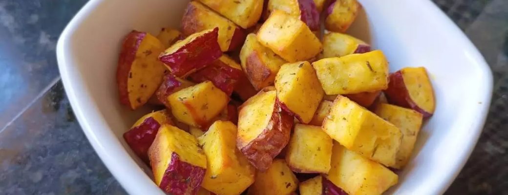 Batata Doce Crocante Na Air Fryer